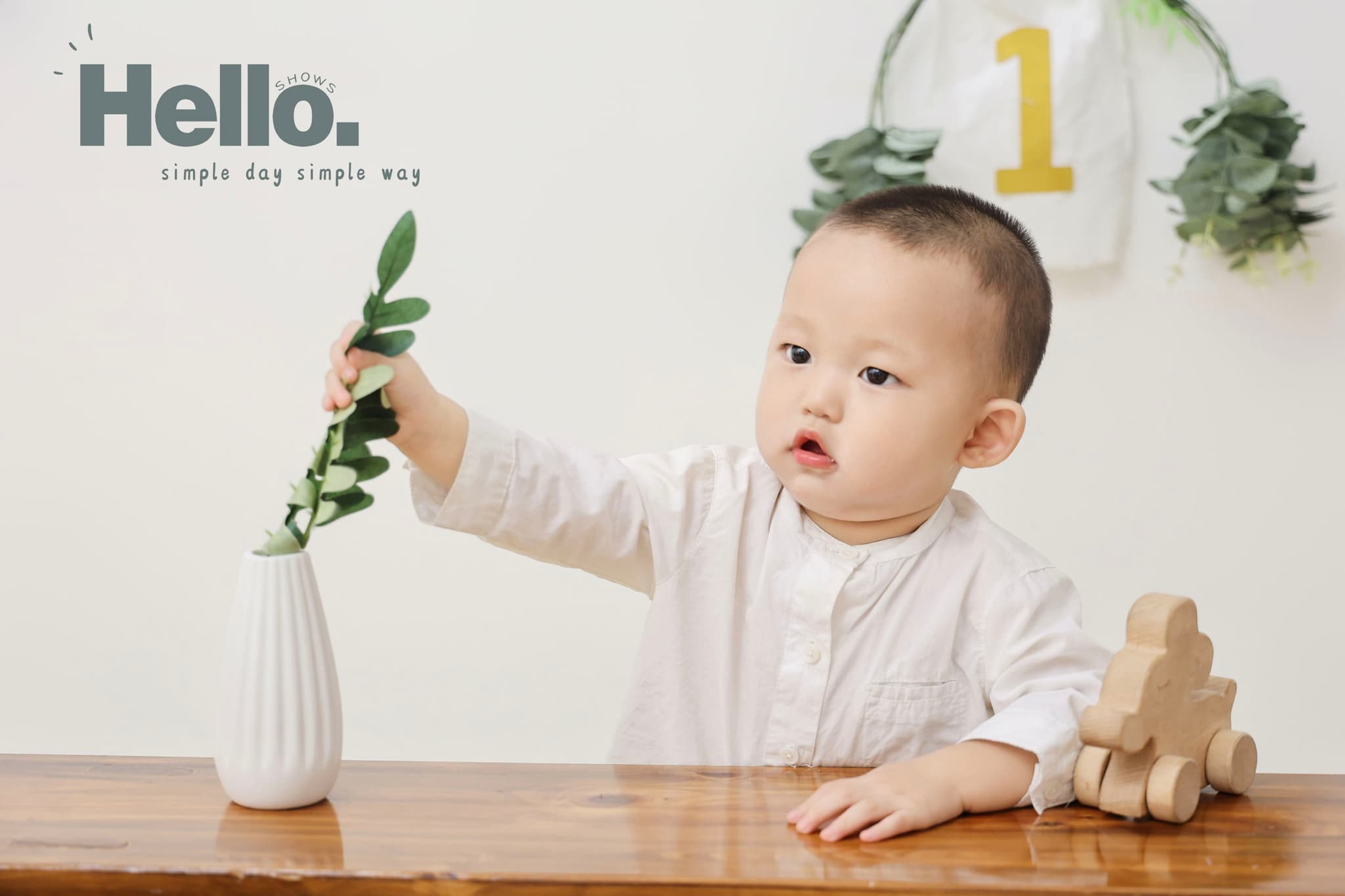 one year old