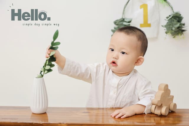 one year old