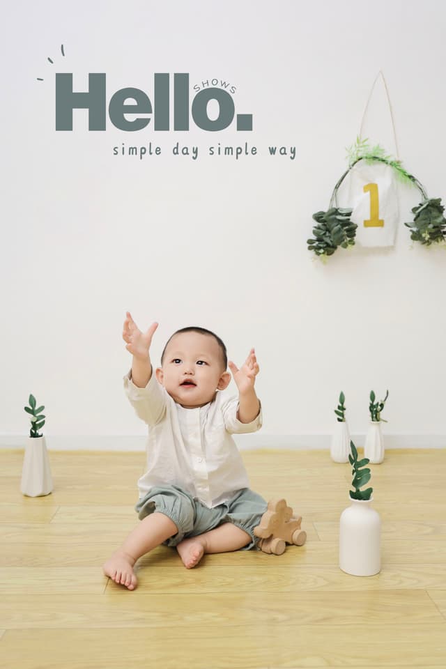 one year old
